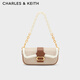 CHARLES&KEITH學(xué)院風(fēng)鏈條單肩小方包女包生日禮物CK2-20671432 Multi綜合色 M
