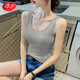 浪莎吊帶背心女內搭外穿春夏季薄款打底性感美背防走光