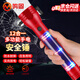 鳴固 多功能安全錘手電筒 太陽(yáng)能充電寶破窗神器應急儲備物資車(chē)載逃生錘救生錘 應急救援工具高配版12合1紅色