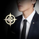 邁米德胸針六芒星兩個(gè)裝男士西裝小領(lǐng)針襯衫領(lǐng)扣徽章扣配飾禮物送男友 六芒星胸針金色兩個(gè)裝