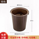 茶漬桶辦公室泡茶垃圾桶倒茶葉茶桶廢水茶渣桶茶葉渣過(guò)濾垃圾筒排水桶子帶過(guò)濾網(wǎng)濾茶桶 棕色2個(gè)裝
