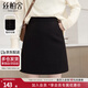 絲柏舍高腰半身裙2025秋裝新款女裝A字簡(jiǎn)約時(shí)尚減齡氣質(zhì)短裙