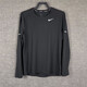 耐克（NIKE）長(cháng)袖T恤男裝 夏季新款薄款透氣戶(hù)外跑步健身衛衣緊身圓領(lǐng)套頭衫 dd4755-010 L