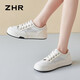 ZHR 則則網(wǎng)面鞋透氣夏季小白鞋女舒適百搭輕便帆布鞋韓版學(xué)生休閑運(yùn)動(dòng)板鞋 米色(網(wǎng)面款) 37