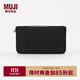 無(wú)印良品（MUJI） 聚酯纖維 護照夾 帶透明內袋駕駛證行駛證件護照本卡包 ZF0S114