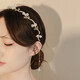 栢啟歆 氣質(zhì)鈴蘭花發(fā)箍中國(guó)風(fēng)森系仙女復(fù)古流蘇頭箍高級(jí)感精致花朵頭飾 【鈴蘭花發(fā)箍】