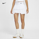 耐克（NIKE）官方女子鄭欽文同款速干褶裥網(wǎng)球半身裙夏季蛋糕百褶裙運動(dòng)CV4679 100白/白/黑 M