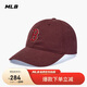 MLB男女情侶時(shí)尚遮陽(yáng)刺繡LOGO硬頂棒球帽25秋新款3ACPB135N-43WID-F