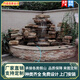 巧適千層石假山造景私家庭院別墅花園魚(yú)池假山制作大型假山流水景觀(guān)
