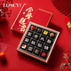 蘿西（Loncy）金榜題名夾心巧克力禮盒裝中高考勵志禮物18歲成人禮送孩子伴手禮 狀元紅禮盒裝180g高考必勝-16枚 精裝禮盒+手袋+寫(xiě)賀卡(聯(lián)系客服)