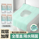 RENEESME一次性馬桶墊家用馬桶坐墊紙產(chǎn)婦坐便器墊旅行便攜酒店馬桶套旅游 10片 1包 【加長(cháng)加厚 平鋪式】 1包10片