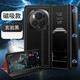 閃煌（Shanhuang）【磁吸免翻蓋接聽】榮耀magic6pro手機(jī)殼新款視窗翻蓋式magic6保護(hù)套全包防摔高檔商務(wù)支架皮套 【巖石黑】磁吸翻蓋保護(hù)套 榮耀magic6pro