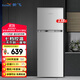 新飛（frestec）138升實(shí)用雙開(kāi)門(mén)小型冰箱迷你家用冰箱 簡(jiǎn)約時(shí)尚 出眾顏值 省電節能小冰箱 BCD-138K2CT 【經(jīng)濟雙門(mén)】138升節能冰箱