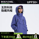 BODACHEL【木蘭】沖鋒衣女三合一可拆卸寬松潮牌春秋季戶(hù)外防風(fēng)防水外套 【男女同款】風(fēng)信紫【五防外殼】 M
