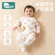 柯斯德尼（kidsneed）嬰兒連體衣秋冬夾棉保暖寶寶衣服新生兒連體衣哈衣爬服0-6月 66cm