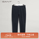 GANT甘特秋冬學(xué)院風(fēng)男士奇諾褲易搭通勤舒適棉西裝百搭休閑長(cháng)褲 405海軍藍色 32
