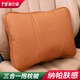莫蘭迪汽車(chē)抱枕被子兩用車(chē)內后排睡覺(jué)空調被適用于奔馳寶馬奧迪理想問(wèn)界 汽車(chē)抱枕被-奔馳S棕