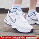 耐克（NIKE）官方男鞋 25秋新款Air緩震氣墊運動(dòng)鞋時(shí)尚老爹鞋透氣耐磨跑步鞋男 M2K/全掌氣墊【白色】偏小 鞋身前面偏緊，建議買(mǎi)大半碼 42 碼（內長(cháng)265mm）