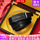 Cohnim kevin奢侈品牛皮男士皮帶自動(dòng)扣褲腰帶送父親老公男友情人節生日禮物 c06791槍金【高檔黑色禮盒】