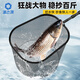 漁之源抄魚(yú)網(wǎng)兜超輕超硬撈魚(yú)釣魚(yú)伸縮抄魚(yú)抄網(wǎng)頭40cm