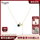 Eternelle法國永恒蝴蝶項鏈輕奢小眾高級感簡(jiǎn)約銀鎖骨鏈生日禮物 璀璨金色