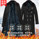 際華三五六五棉大衣男老式軍大衣冬季加厚加長(cháng)款保安大衣黃防寒服東北棉襖棉服 黑色絨里款-可拆洗