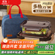 泰福高（TAFUCO）玻璃冰箱保鮮盒高硼硅上班族飯盒微波爐帶餐具2個(gè)裝 T7711