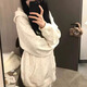 妙奕嘉潮流衛衣女休閑風(fēng)開(kāi)衫外套女士衣服女裝秋冬季美式加絨衛衣連帽女 碎花連帽衛衣n【秋冬款】 L