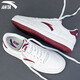 安踏（ANTA）男鞋子2024秋冬季板鞋男士保暖防潑水潮流休閑鞋厚底運動鞋滑板鞋 象牙白/絳紅色 42
