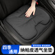 巫記新款汽車坐墊四季通用單片座椅墊通風(fēng)涼墊后排一體式夏季透氣座墊 單坐墊尊貴黑【防滑透氣】