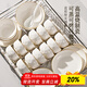 瓷禮萬(wàn)家碗具套裝2025碗盤(pán)餐具整套陶瓷碗家用盤(pán)子碗碟餐具套裝碗筷62頭