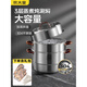 炊大皇（COOKER KING）蒸鍋304不銹鋼三·層加厚復底電磁爐鍋具30c·m蒸格家用蒸籠 304不銹鋼三層 30c·m蒸布手套