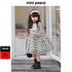 MiniPeace太平鳥(niǎo)童裝春女童連衣裙F2FAE1B03 白色 120cm