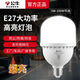 公牛E27螺口led燈泡家用超亮節能球泡燈電燈球泡燈柱泡燈100w工廠(chǎng) 【E27大螺口】20w白光90%家庭購