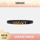范思哲Versace男士大氣金色小牛皮腰帶皮帶90