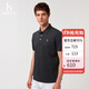 哈吉斯（HAZZYS）男裝 25夏上衣多色短袖POLO衫ASTZE0CBX71 深灰色CC L（175/96A48