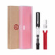三文堂（TWSBI） ECO鋼筆活塞上墨式鋼筆系列學(xué)生成人練字書(shū)法透明示范鋼筆男女孩大容量免費刻字送禮官方正品 黑色 F尖【官方標配-3年免費保修】