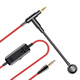 OneOdio 3.5mm/6.5mm音頻轉(zhuǎn)接線功放音響調(diào)音臺(tái)電子鼓吉他電子琴 2米【3.5mm接頭】帶擴(kuò)展麥