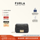 芙拉（FURLA）[11.11搶先購]1927羊皮迷你小包女士時(shí)尚菱格鏈條包單肩斜挎包 黑色