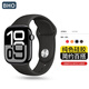 BHO【熱銷(xiāo)2萬(wàn)+】適用蘋(píng)果手表表帶apple iwatch s10表帶9/8/7運(yùn)動(dòng)硅膠SE/Ultra2男女士加長(zhǎng)款夏天夏季 黑色 【44/45/46/49mm表盤(pán)通用】標(biāo)準(zhǔn)款