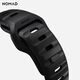 NOMAD【美國NOMAD】適用蘋-果iwatch手表表帶applewatch9 Ultra2 氟橡膠表帶 硅膠 【深空黑】49-45-44mm 腕圍150-200mm（大表盤42-49mm）