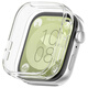 SHOUBIAODAI適用華為Watch Fit3手表全包TPU保護(hù)殼運(yùn)動(dòng)智能NFC男女款電鍍百搭潮款防摔殼新款多選軟殼輕奢配件 【全包新款軟殼】透明白 適用華為Watch Fit3手表