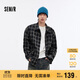 森馬（Semir）森柔牛仔|夾克男裝設計感格子牛仔外套寬松秋季上衣103524108103