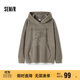 森馬（Semir）史努比系列衛衣女中長(cháng)款假兩件圖案冬oversize搖粒絨101724116019