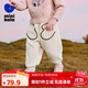迷你巴拉男女童冬新品褲子柔軟百搭型保暖長(zhǎng)褲【雙面絨】