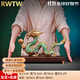 RWTW黃銅龍騰四海擺件龍年生肖龍家居辦公室前臺喬遷開(kāi)業(yè)送開(kāi)業(yè)禮物 金龍19#