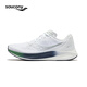 Saucony索康尼MIRAGE FLOW輕量透氣跑鞋男子夏季緩震跑步鞋運動(dòng)鞋男 淺紫白1 42
