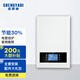 盛亞迪電鍋爐家用取暖220v全自動(dòng)智能變頻電采暖爐節能省電連接地暖水暖暖氣電壁掛爐380v商用 8KW （<80㎡） 【敞開(kāi)式】 220v