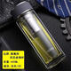膳魔師（THERMOS）雙層玻璃杯TCGB-400帶茶漏泡茶杯TCGE-300商務(wù)辦公茶壺TCGA-400 TCGA-400灰色GY（附杯套） 400ml