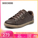 斯凱奇（Skechers）男鞋秋季復古商務(wù)板鞋休閑鞋軟底減震百搭舒適通勤平底鞋210946